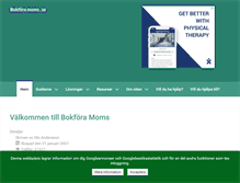 Tablet Screenshot of bokforamoms.se